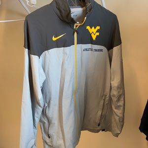 Nike Men’s full zip lightweight jacket WVU